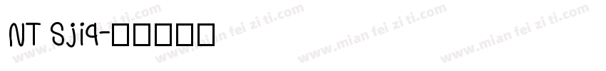 NT Sjiq字体转换